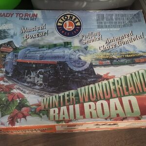 Lionel Winter Wonderland Railroad Train Set
